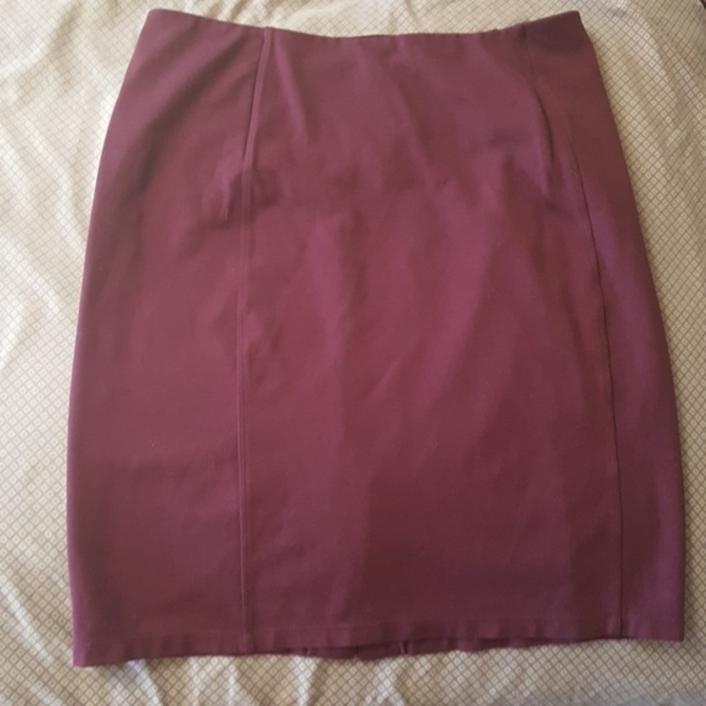 Fabulous Stitch Fix Liverpool merlot skirt - 14
